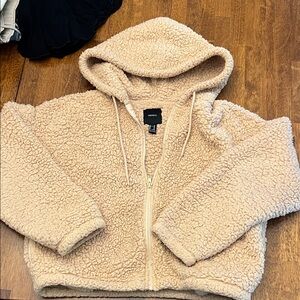 Forever 21 Tan Sherpa Jacket
